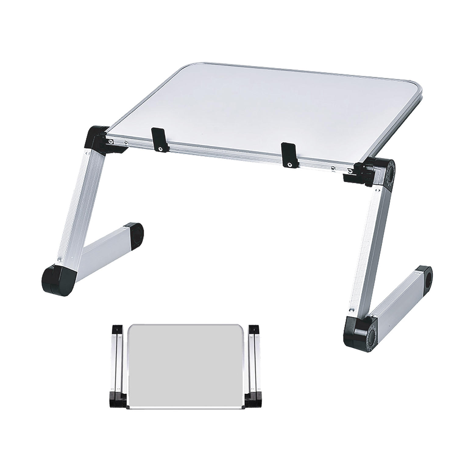 Bytech Multi-Angle Laptop Stand, silver, 1pc
