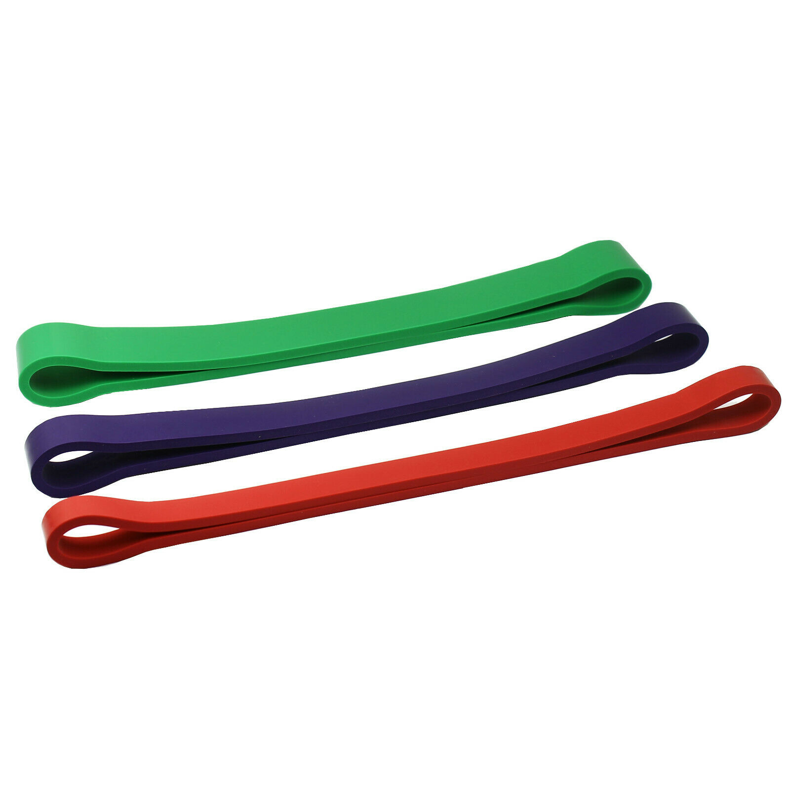 Set of 3 Heavy Duty Resistance Band Loop Exercise Yoga Workout Power Gym Fitness