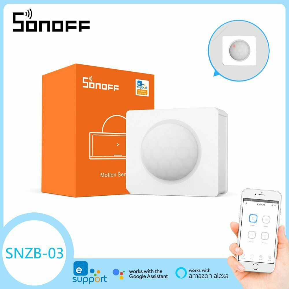 SONOFF SNZB-03 ZigBee Motion Sensor Smart Home Detect Alarms for Android IOS NEW