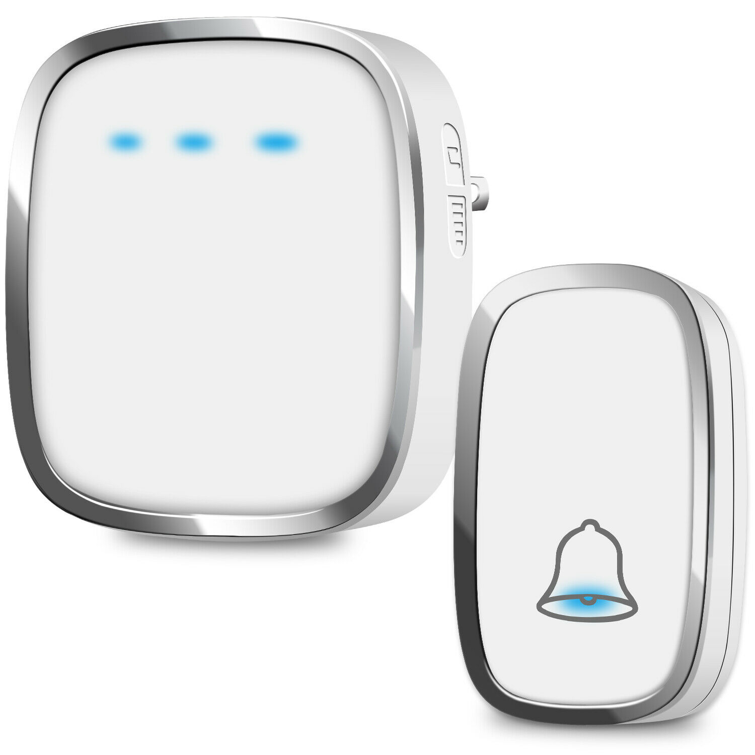 Wireless Doorbell, Kasonic Plug and Play Waterproof Door Bell Kit