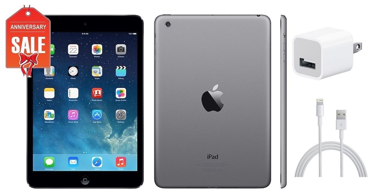 Apple iPad mini 1st Generation 16GB, Wi-Fi, 7.9in - Space Gray - GOOD COND (R-D)