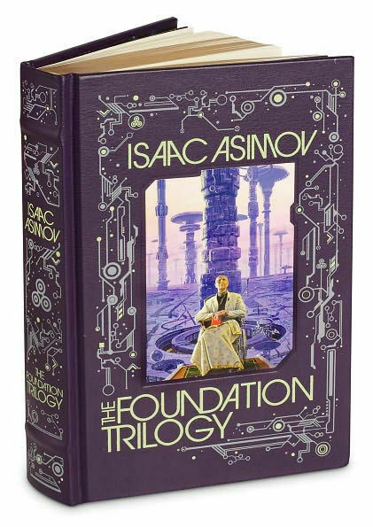 THE FOUNDATION TRILOGY by Isaac Asimov ~New Sealed ~ Leather Bound Gift Quality~