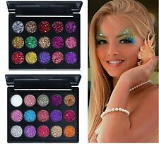 Glitter Eyeshadow 15 Colors Matte Makeup Kit Shimmer Eye Shadow Powder Palette