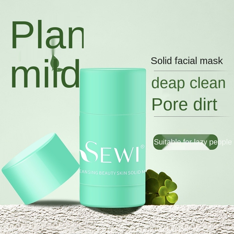 MASK 40g Solid mask clean and refreshing skin mask stick deep cleaning mask Skin care beauty products skin care products