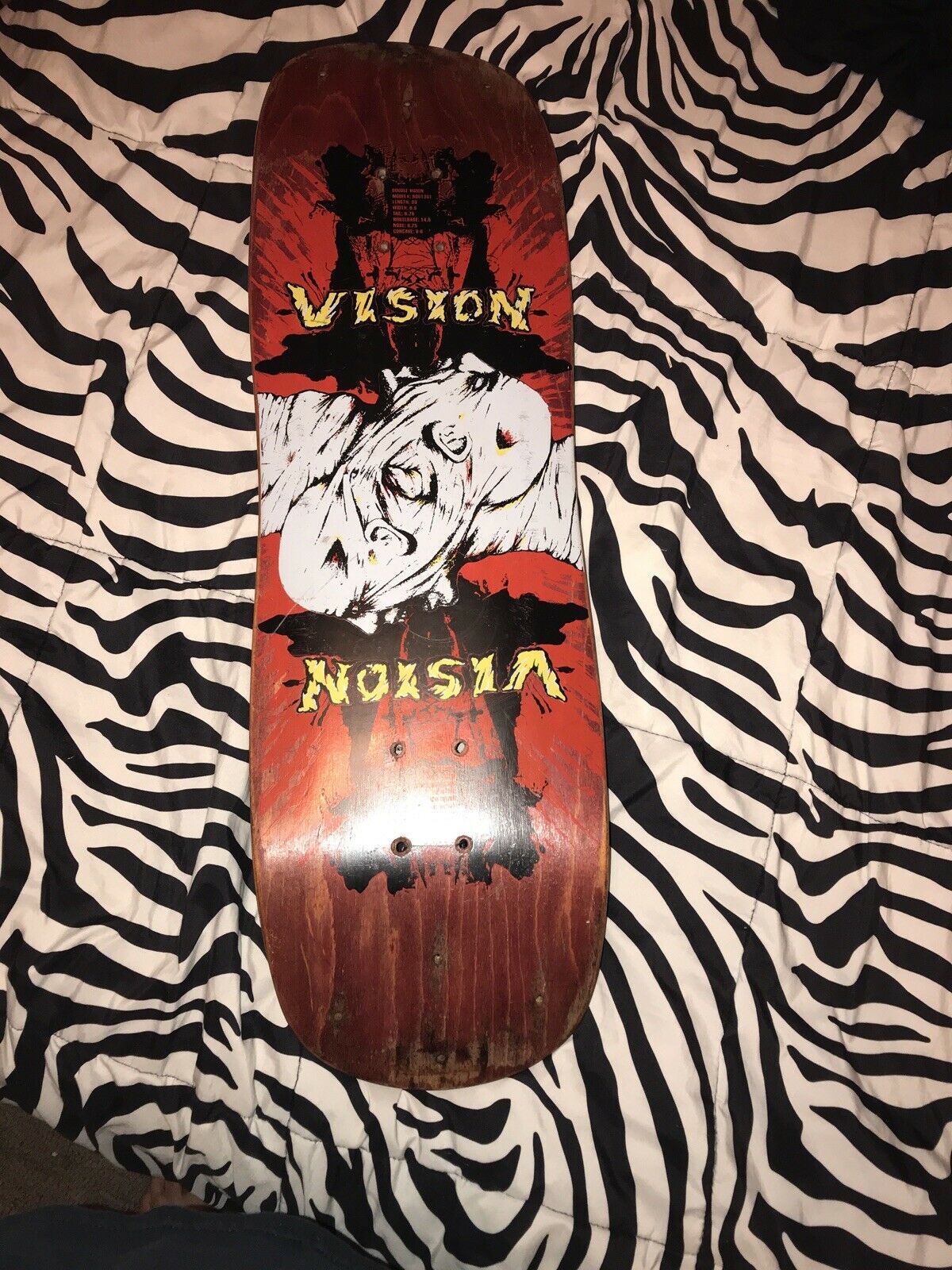 OG Double Vision Visions Skateboard Deck Original (Make Offer)