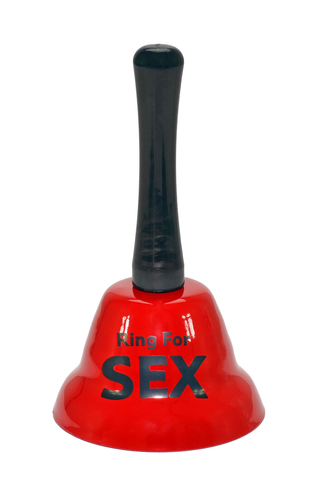 Ring for Sex Novelty Hand Bell Funny Raunchy Gag Gift White Elephant Christmas