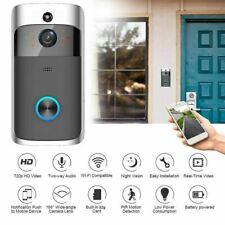 Wireless Smart WiFi DoorBell IR Video Visual Camera Intercom Home Security Kit