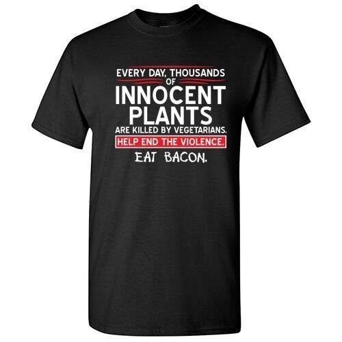 Innocent Plants Sarcastic Plants Cool Graphic Gift Idea Humor Funny T-Shirt
